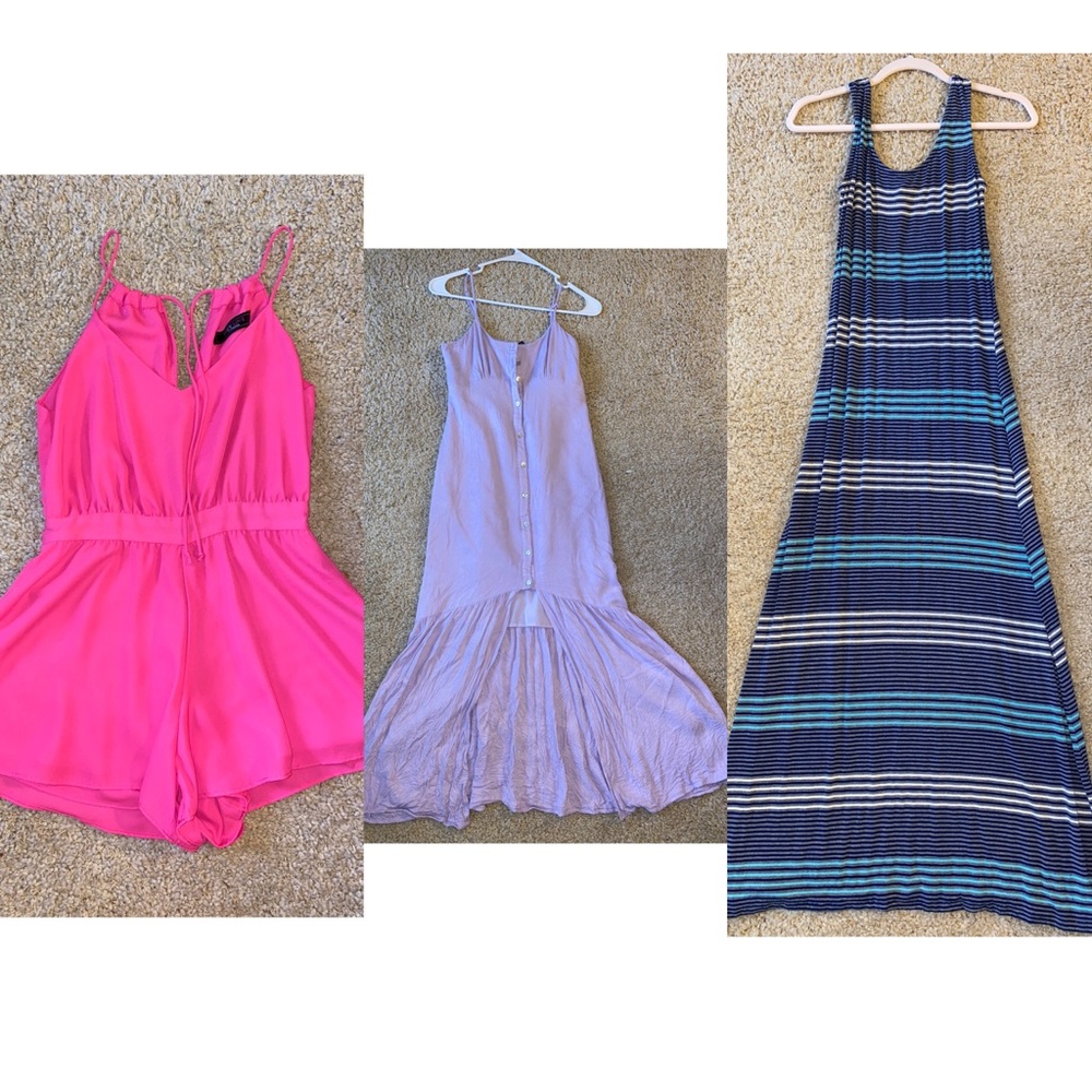 Special offer dresses& jumpsuit XS 3 x $30